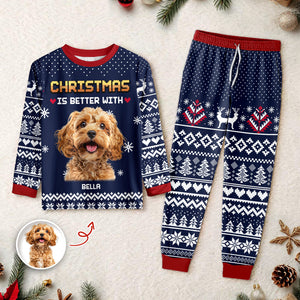 Christmas Better - Personalized Sleepwear For Dog Cat Lovers LM32 895575