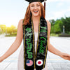 Class of 2026 Graduation Stole with Custom Name & Country Flag TH10 898309