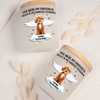 Custom Photo Forever In My Heart Memorial Glass Jar With LED Candle LM32 893503