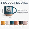 Custom Photo Be My Valentine Pottery Mug Gift For Couple HO82 900882