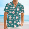 Custom Name And Number Hawaii Shirt For Baseball Player TH10 898197