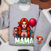 Personalized IT Halloween Sweatshirt With Kid's Names Funny Gift For Mom TH10 894359