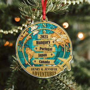 Destination Of All Year - Personalized Acrylic Ornament CH07 899318