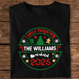 Custom Name - Personalized Shirt Christmas Gift For Family HO82 900016