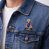 Custom Photo Dog Cat With 250th Anniversary of America 1776–2026 Acrylic Pin CH07 911160