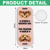 You Pawsed Here Custom Dog Photo Leather Magnetic Bookmark For Book Lovers, Dog Lovers CH07 899566
