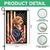 Custom Dog Photo American Patriot Garden Flag HO82 901248