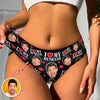 Custom Face Photo Underwear For Women Funny Valentine Gift TH10 898279