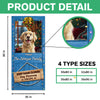 Custom Photo Keep Door Closed Dog Planning Escape Door Cover For Dog Lover TH10 896537