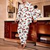 Custom Face Photo I Love You Cute Hearts Pajamas Perfect Gift for Couples LM32 897413
