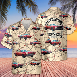 This Is How I Roll - Custom Car Photo Route 66 Vintage Hawaiian Shirt CH07 896116