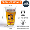 Personalized Life Would Be Boring Without Me Beer Glass Gift For Dog Lovers LM32 897921