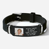 Custom Photo I'll Carry You Memorial Personalized Wristband Bracelet HA75 922020