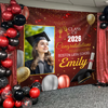Custom Photo Class Of 2026 Graduation Celebration Backdrop LM32 897679