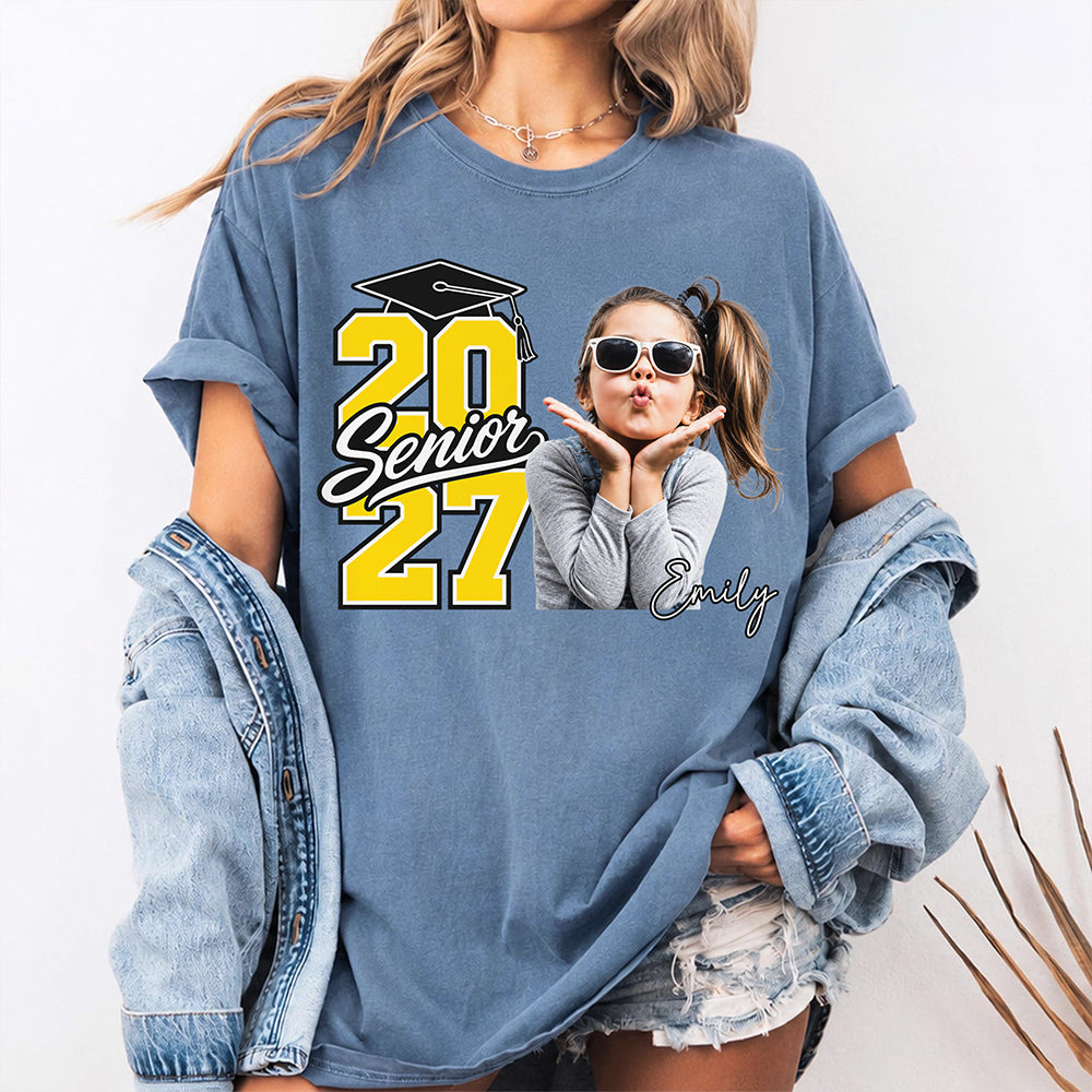 Custom Photo Senior 2027 Comfort Shirt CH07 180320