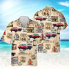 Custom Car Photo Rout 66 Authentic Hawaiian Shirt TH10 892551