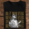 Personalized Vintage Photo Best Mom Ever Family Dark Shirt HA75 921586