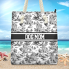 Personalized Dog Toile De Jouy Beach Tote Bag Gift For Dog Lovers HO82 894196