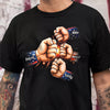 Personalized Best American Dad Ever Back & Front Dark Shirt CH07 911134