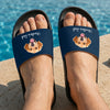 Custom Photo Dog Dad Slide Sandals - Personalized Gift for Dog Lovers CH07 911590