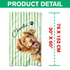 Custom Dog Portrait Beach Towel - Personalized Pet Lover Gift CH07 911466
