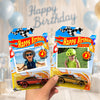 Custom Photo Happy Birthday Wheels Toy Car - Personalized Birthday Gift HA75 921536