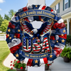 Custom Family Name Faith, Family & Freedom 250 Years America Door Sign HA75 920760