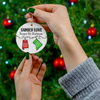 Family Love Knows No Distance 3D Inflated Effect Ceramic Ornament Personalized Gift HO82 894552
