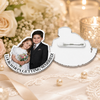 Custom Photo Look Who's Getting Married Acrylic Pin TH10 170573