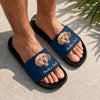 Custom Photo Dog Dad Slide Sandals - Personalized Gift for Dog Lovers CH07 911590