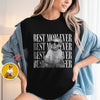 Personalized Vintage Photo Best Mom Ever Family Dark Shirt HA75 921586