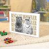 Personalized Vintage Photo Best Dog Cat Dad Mom Ever Building Brick Block CH07 911548