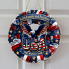 Custom Family Name Faith, Family & Freedom 250 Years America Door Sign HA75 920760