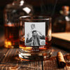 Custom Photo Father Of The Bride, Groom Engraved Rock Glass Gift For Father's Day LM32 668939