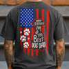 Custom Name Happy Father's Day To Best Dog Dad Flag Back Comfort Shirt HA75 921598