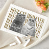 Personalized Vintage Photo Best Dog Cat Dad Mom Ever Building Brick Block CH07 911548