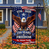 Custom Family Name 250 Years Of Freedom America 1776-2026 Eagle Garden Flag CH07 910648