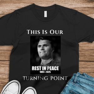 Rest In Peace Charlie Kirk' Tribute Dark Shirt TH10 64477