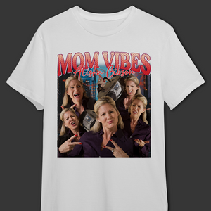 Custom Photo Mom Vibes - Personalized Cool Moms Club Retro Style Birght Shirt CH07 895346