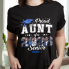 Custom Photo Proud Family Of A 2026 Senior Graduation Dark Shirt HA75 920478