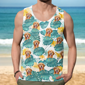 Custom Photo Hawaii Style Tanktop For Dog Lover TH10 894185