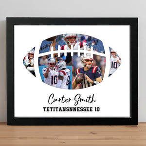 Custom Photo Football Player Picture Frame HO82 900300