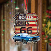 Custom Photo Route US 66 Car Acrylic Ornament HA75 897448