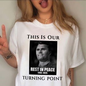 Rest In Peace Charlie Kirk' Tribute Bright Shirt TH10 64381