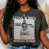 Custom Photo Guess Who's Officially Retired Comfort Shirt - Personalized Retirement Gift for Dad, Grandpa & Family TH10 170631