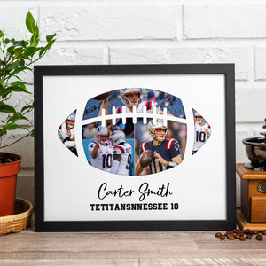 Custom Photo Football Player Picture Frame HO82 900300