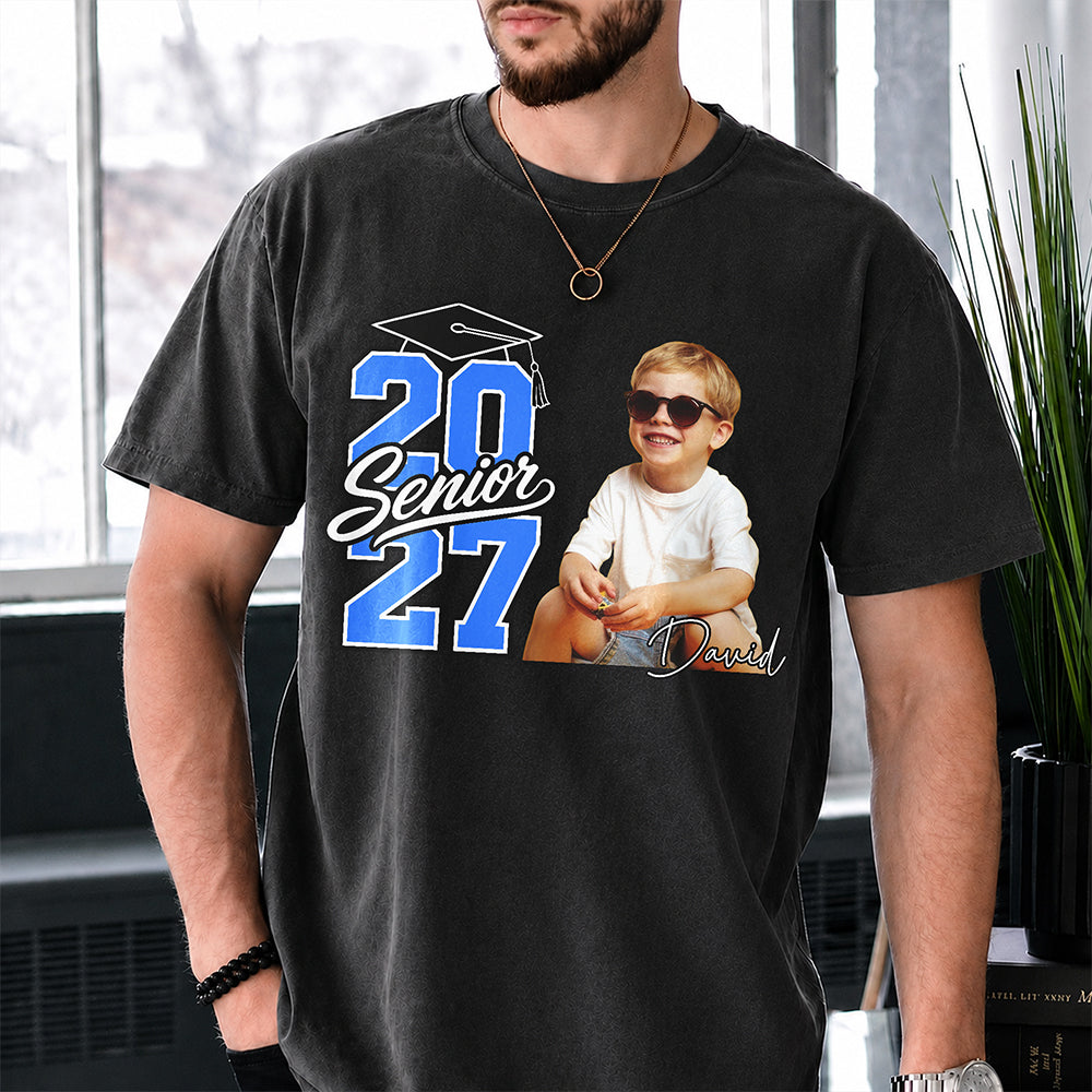 Custom Photo Senior 2027 Comfort Shirt CH07 180320