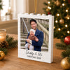 Custom Photo Daddy And Me Building Blocks Ornament For Christmas TH10 170821