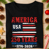 USA 250 Years Semiquincentennial Shirt TH10 894665