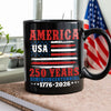 250 Years Semiquincentennial Black Mug TH10 894669